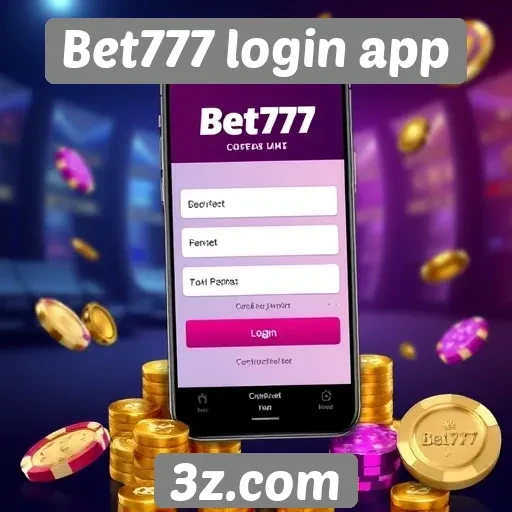 Depósitos e retiradas no Bet777 login app